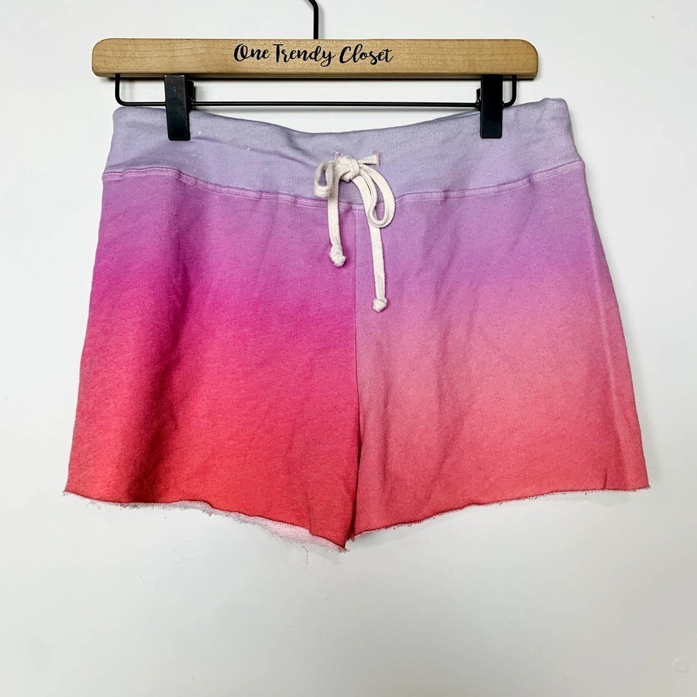 Wildfox NWT Multicolor Casual Drawstring Island Ombre Kass Shorts Womens Small